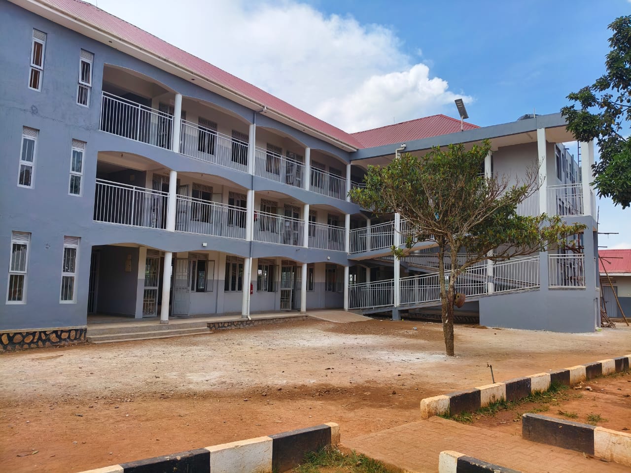 Naggalama Junior School learners and school environment